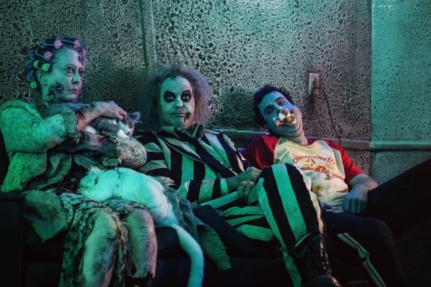 Beetlejuice In The Afterlife Waiting Room