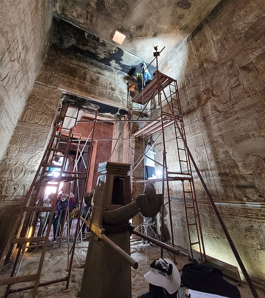 Edfu Temple Restoration