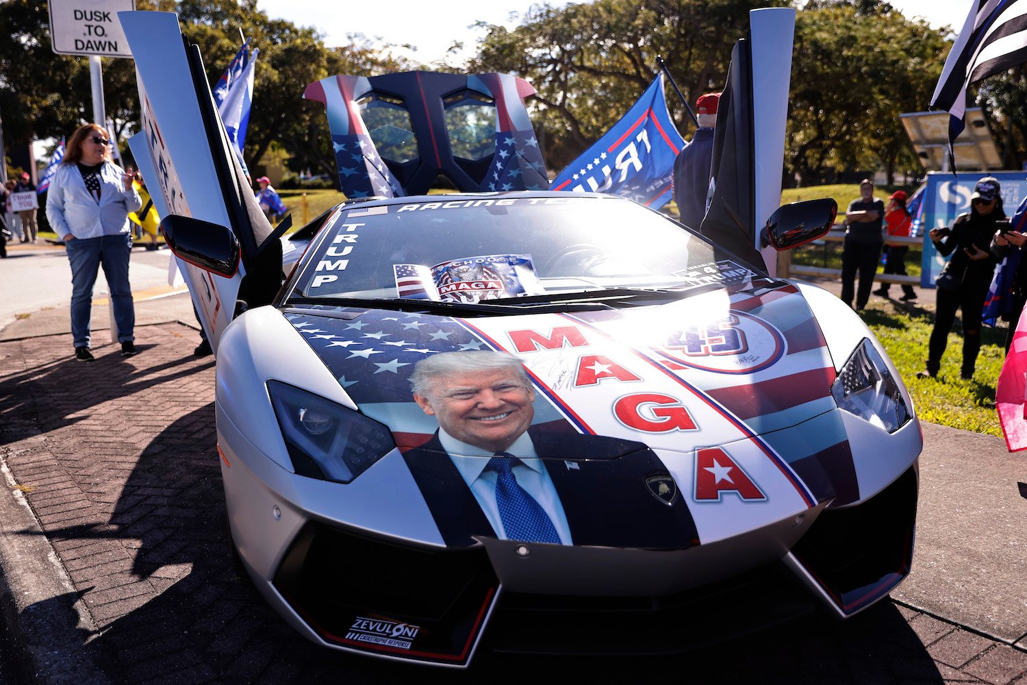 Donald Trump Returns To Florida Ahead Of Joe Biden's Inauguration