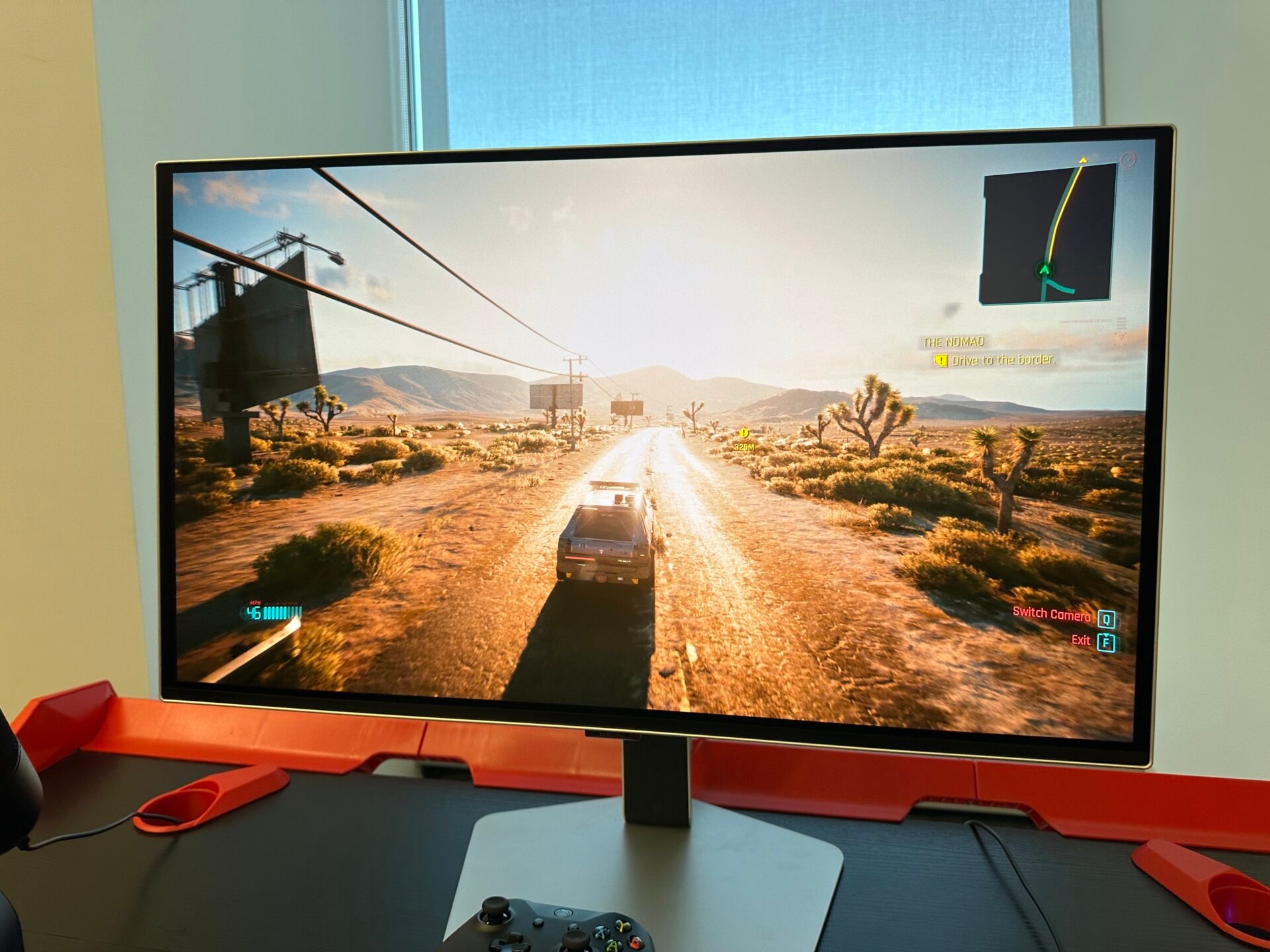 Samsung Odyssey G81sf Monitor Playing Cyberpunk 2077