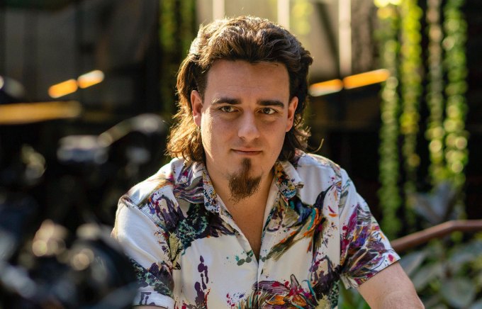 Palmer Luckey, founder of Anduril Industries, during an interview on