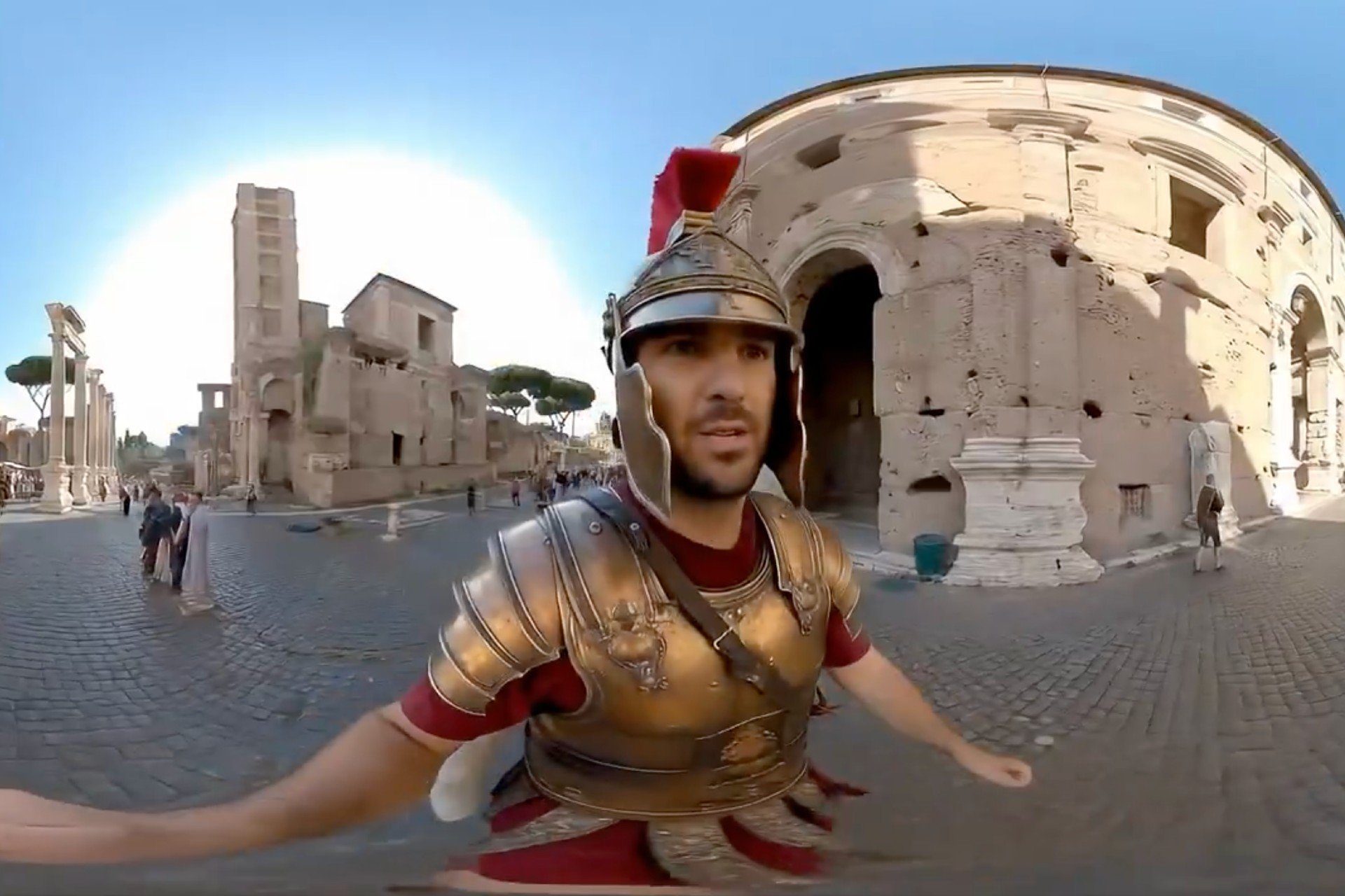 Google Veo 3 260-degree video generation.